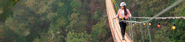 Tlatlauquitepec - Puente Tibetano